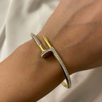 Stainless Steel Keel Bracelet with Stones for Girls and Women | Stylish &amp; Durable – Wides Jewellery