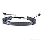 Stainless Steel Hematite Arrow Bracelet