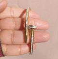 Stainless Steel Keel Bracelet with Stones for Girls and Women | Stylish &amp; Durable – Wides Jewellery