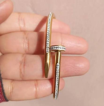 Stainless Steel Keel Bracelet with Stones for Girls and Women | Stylish &amp; Durable – Wides Jewellery