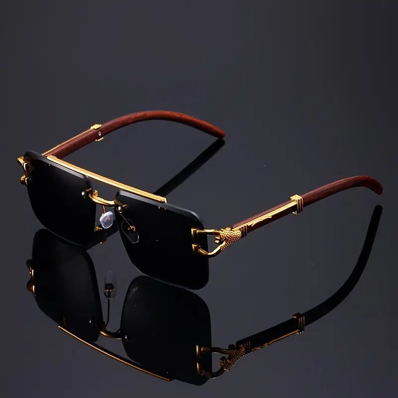 Luxury UV Leopard Pattern Glasses