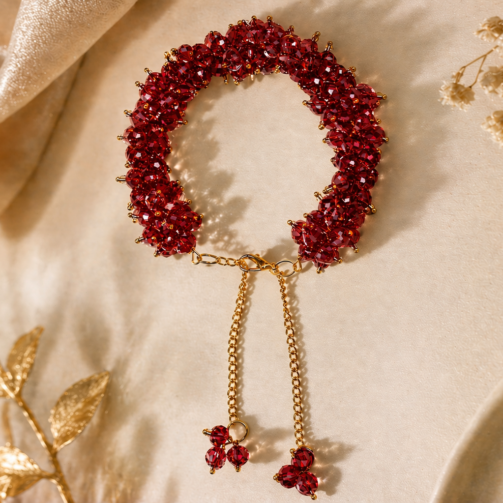 2 Piece Gajra Bracelet